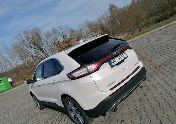 Ford EDGE cena 88000 przebieg: 98000, rok produkcji 2017 z Mielec małe 56